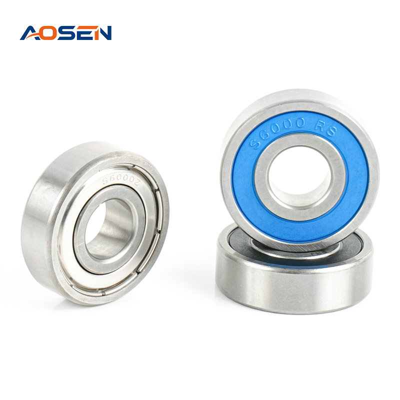 SS 6000 ZZ/2RS nerezové guľkové ložiská s hlbokou drážkou